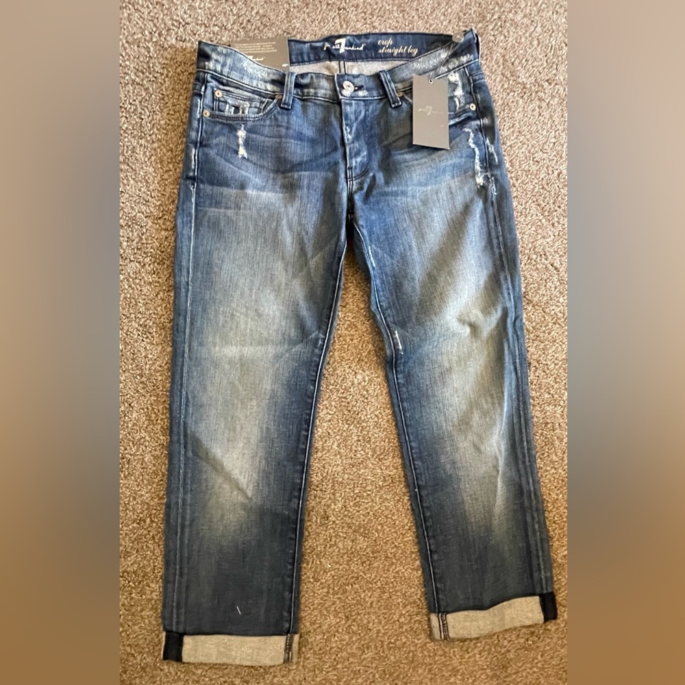 7 For All Mankind Women’s Cropped Jeans